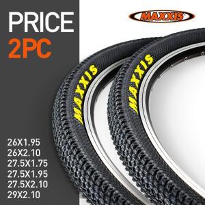 2개세트 MAXXIS 26 자전거 타이어 26*2.1 27.5*1.75 60TPI MTB 산악 27.5*2.1 페이스 스틸 와이어
