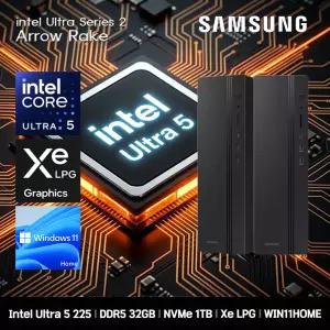 삼성 데스크탑  울트라 5 32GB SSD1TB Xe LPG 컴퓨터 DM500SHA-U5ABT-WIN11