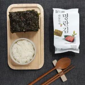 소금대신 뿌린 하동녹차 명란김 6g 24봉 벌크