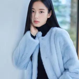 온플셀렙샵 에디션 25FW 휘메일 풀스킨 밍크하프코트