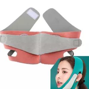 여성 얼굴관리 리프팅밴드 핑크