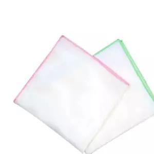 무형광 순면 가제손수건 대 10매 순면손수건 면손수건