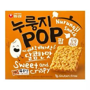 농심 누룽지팝 달콤한 맛 142g X 8개