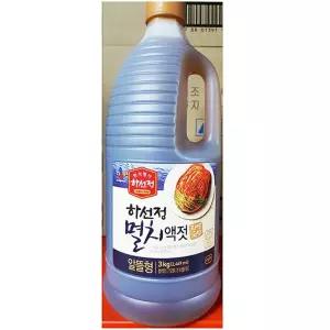 멸치액젓(하선정 3K) 액젓 멸치액젓 액상소스 간장 게