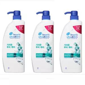 850ml 가려운두피 샴푸 3묶음 피앤지 헤드앤숄더
