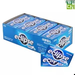 입가심캔디 이클립스 페퍼민트향 34g(8개입)