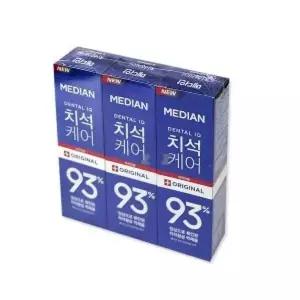 [제이큐]메디안 치석 오리지널 120g 3개 치약 X 구취제거 치약 치약 죽염치약