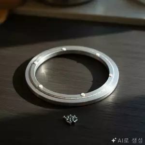 [달빛] 무소음 턴테이블 제품촬영회전판 전시용회전판