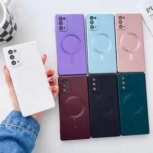 갤럭시노트20 노트10 플러스 울트라 맥세이프 풀커버 슬림 매트 소프트 젤리 핸드폰 케이스