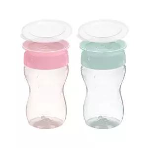 일반형 트라이탄 2개세트 296ml (스노우) 흘림방지 자기주도 아기컵 어린이집