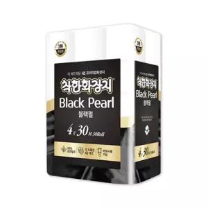 착한화장지 블랙펄 4겹 화장지 30m 30롤 1팩 30롤 1개
