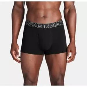 [언더아머]언더아머팬티 BQK 1387427-001 남성 UA 퍼포먼스 코튼 3인치 Boxerjock 3