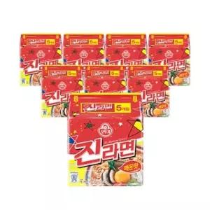 [오뚜기] 오뚜기 진라면 매운맛, 120g, 40개