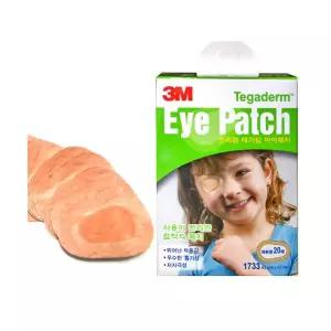 3M 테가덤 아이패치 20매 1박스 눈가리개 안대 시력검사패치