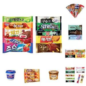 (10종 30개) 베스트 아이스크림 막대바 세트 대용량 대량/아이/단체/돌봄/교실/학생/막대/아이스크림콘