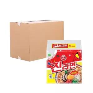 [박스] 오뚜기 진라면 매운맛 120g 40입