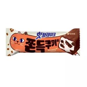 [오리온] 오리온 핫브레이크 쫀득쿠키바 38g, 15개