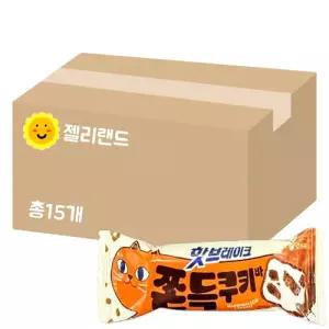 오리온 핫브레이크 쫀득쿠키바 38g X 15개 (1BOX)