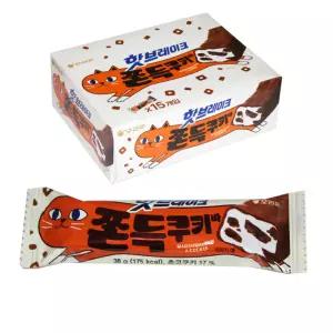 핫브레이크 쫀득쿠키바 38g x 15개입