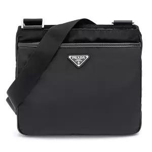 라프리마 [PRADA] 프라다 리나일론 및 사피아노 숄더백 2VH118-2DMH-F0002