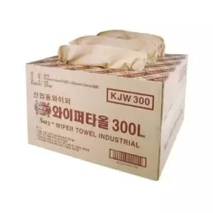 엠보싱 세이플러스 산업용와이퍼 타올 대형 KJW-300 300매