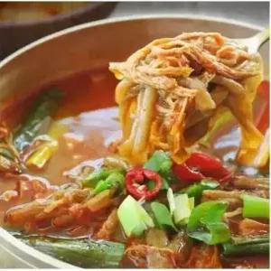 금강만두 육개장 630g x5봉/ 부산명물 맛집 / 진한국물과 푸짐한 건더기