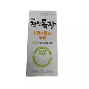건국우유 착한목장 소화가 잘되는 멸균우유 190ml x 48팩
