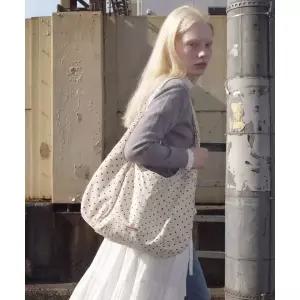 MASMARULEZ Drop eco shoulder bag_Dot ivory 128820