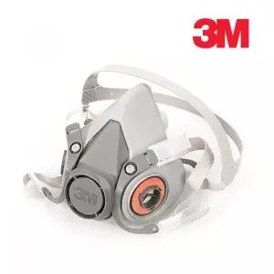 3M 방독 마스크 6200 단품 안전용 방독면 위생 보호 산업용