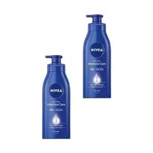 니베아 여름용 고보습 끈적임없는 수딩젤 바디로션 인텐시브케어 모든피부 400ml 2개