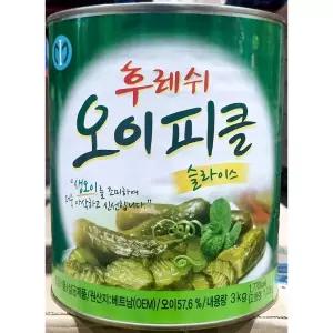 후레쉬오이피클 (일가집 슬라이스 3K)