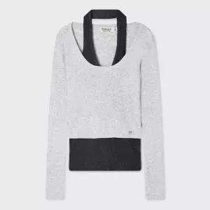 [후아유](김해점)Halterneck Layered Pullover WHKAG4821F