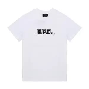 [아페쎄 APC] COHBW M26502 AAB WHITE 공용 반팔티