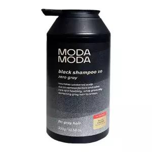 모다모다 블랙 샴푸 제로 그레이 염색 새치 300g(LC)