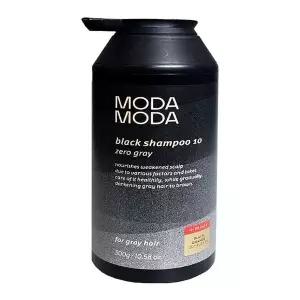 모다모다 블랙 샴푸 제로 그레이 염색 새치 300g(LC)
