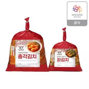 종가 총각김치2.3kg+파김치1kg