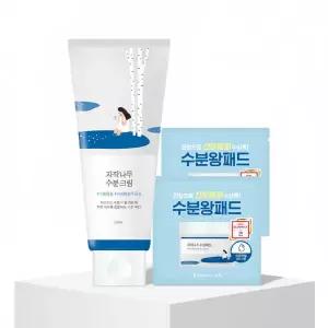 [대용량] 라운드랩 자작나무 수분 크림 120ml 대용량 기획(+패드 4매)