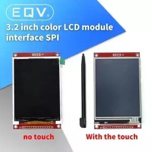 3.2인치 TFT LCD 모듈 ILI9341 드라이버 탑재 240(RGB)*320 SPI 시 포트(9 IO) XPT2046 터치 IC 파이용