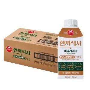 [서울우유] 한끼식사 190ml X 18개