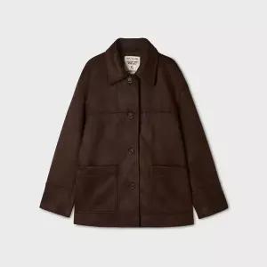 [후아유](김해점)Synthetic Suede Half Jacket WHJKG4932F