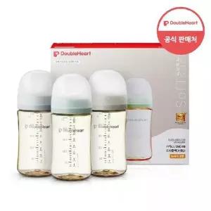 [더블하트] 모유실감 3세대 모먼트 트리플팩 240ml(젖꼭지미포함)