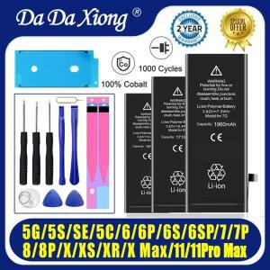 iPhone SE 2 4 4S 5 5S 5C 6 6S 7 8 Plus X XR XS 11 Pro Max 7P iPhone7 iPhonese 6splus 용 고품질 0 사이클 배터리