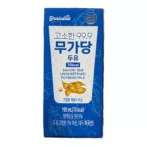 그레인랩 고소한99.9 무가당두유 40팩
