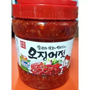 오징어젓 ( 상급 PET 2K)갈 반찬 갈반찬 젓갈 오징어 갈류 포장갈