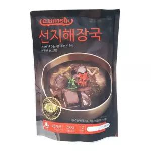 해장국 국밥 청우 선지해장국 레토르 700G