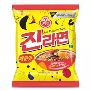 진라면 매운맛 120gx40개 봉지 매운 끓여먹는 오뚜기