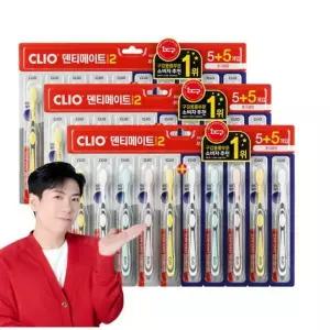 덴티메이트시즌2 초극세모 칫솔 총 30개