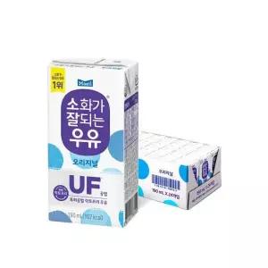 매일 소화가 잘되는 멸균우유 190ml 24개