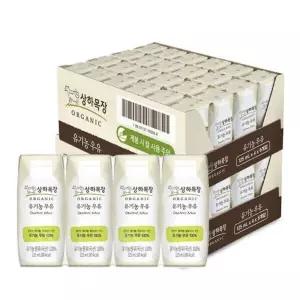 상하목장 유기농 멸균우유 125ML 48팩