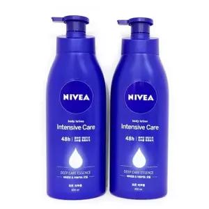바디로션 2개 400ml 딥케어 인텐시브 에센스 니베아